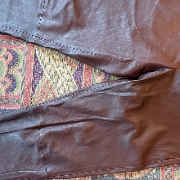 JARDIN - Leather stretch trousers - Picture 8 of 11